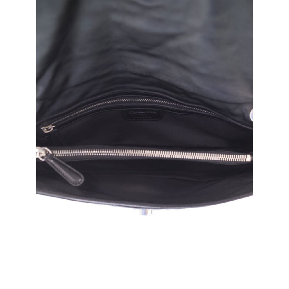Christian Dior Cannage Chain Semi-Shoulder Bag Black - Picture 3 of 5